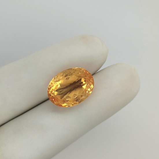 Citrine (Sunela) 13.94 Ct Good Quality Citrine (Sunela) 13.94 Ct Good Quality
